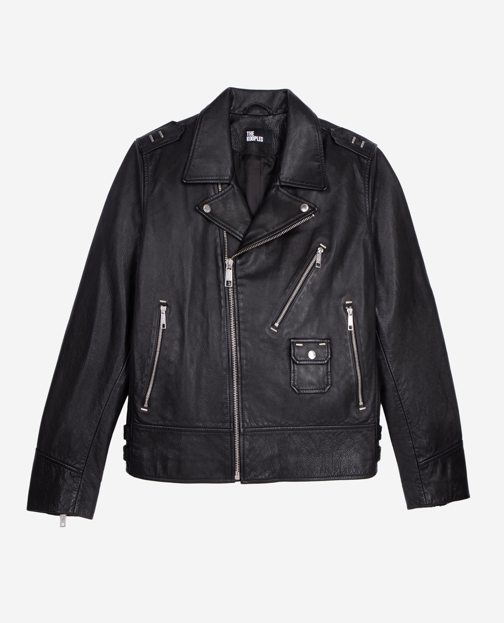 The Kooples - Blouson Biker En Cuir