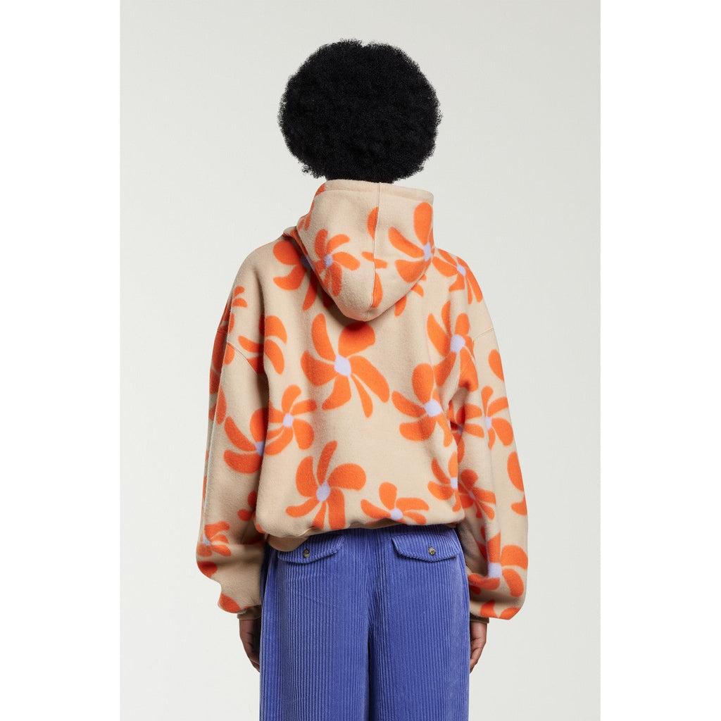Sweat Flower Print Fleece