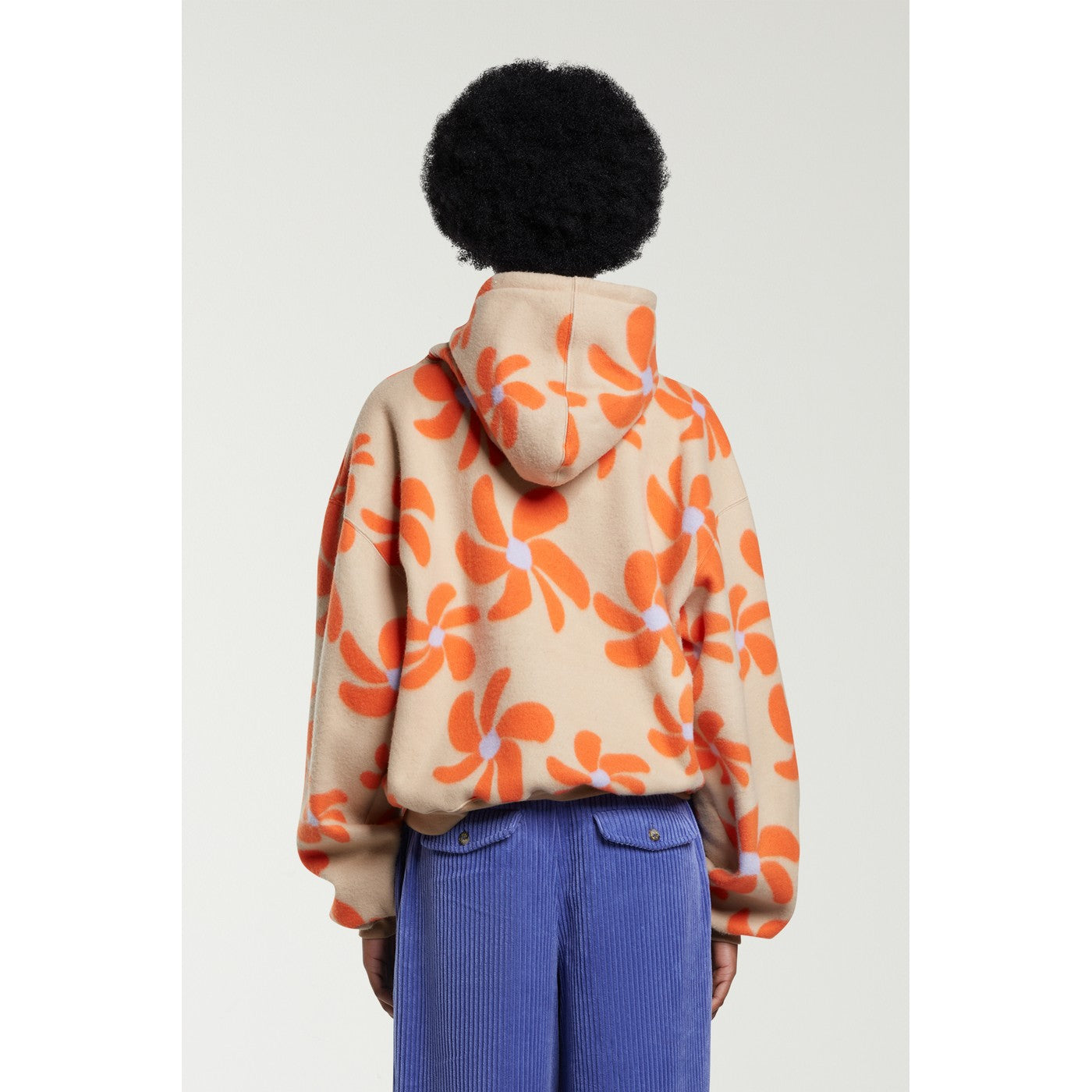 Sweat Flower Print Fleece