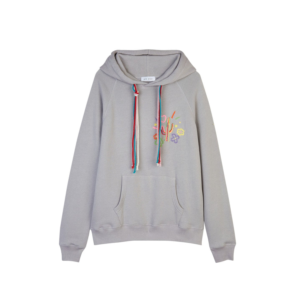 Cardigan Embroidered Cactus Stripe