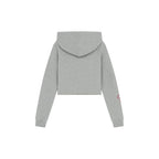 Sweat Embroidered Flower Cropped