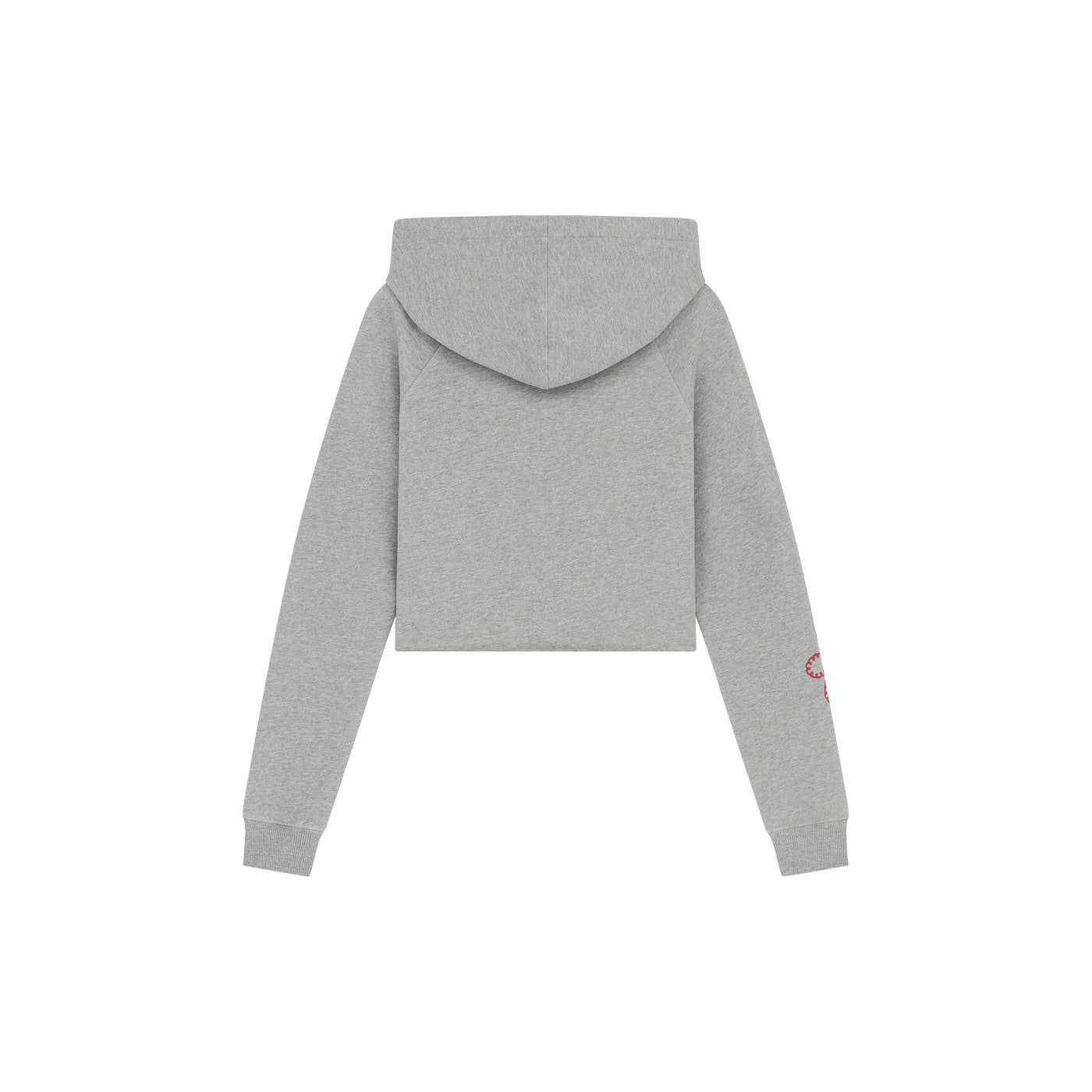 Sweat Embroidered Flower Cropped