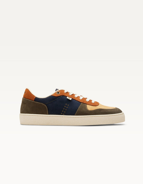 Baskets Basses Arthur - Kaki Beige Noisette - Homme