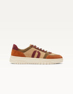 Baskets Basses Nino - Ambre Kaki Beige - Homme