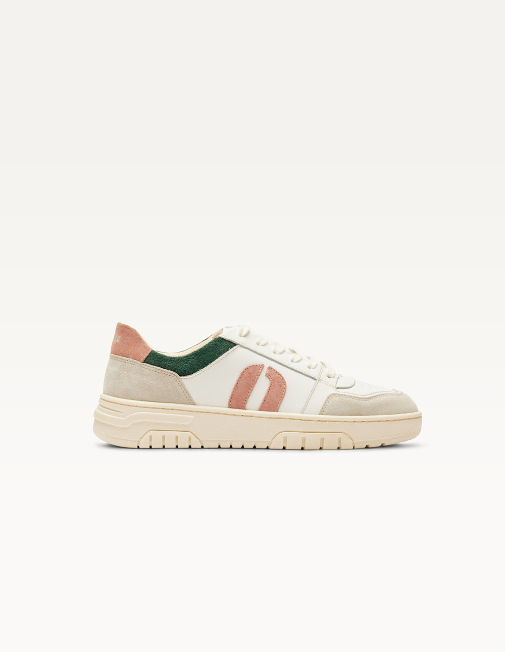 Baskets Basses Nora - Gris Clair Blanc Canard - Femme