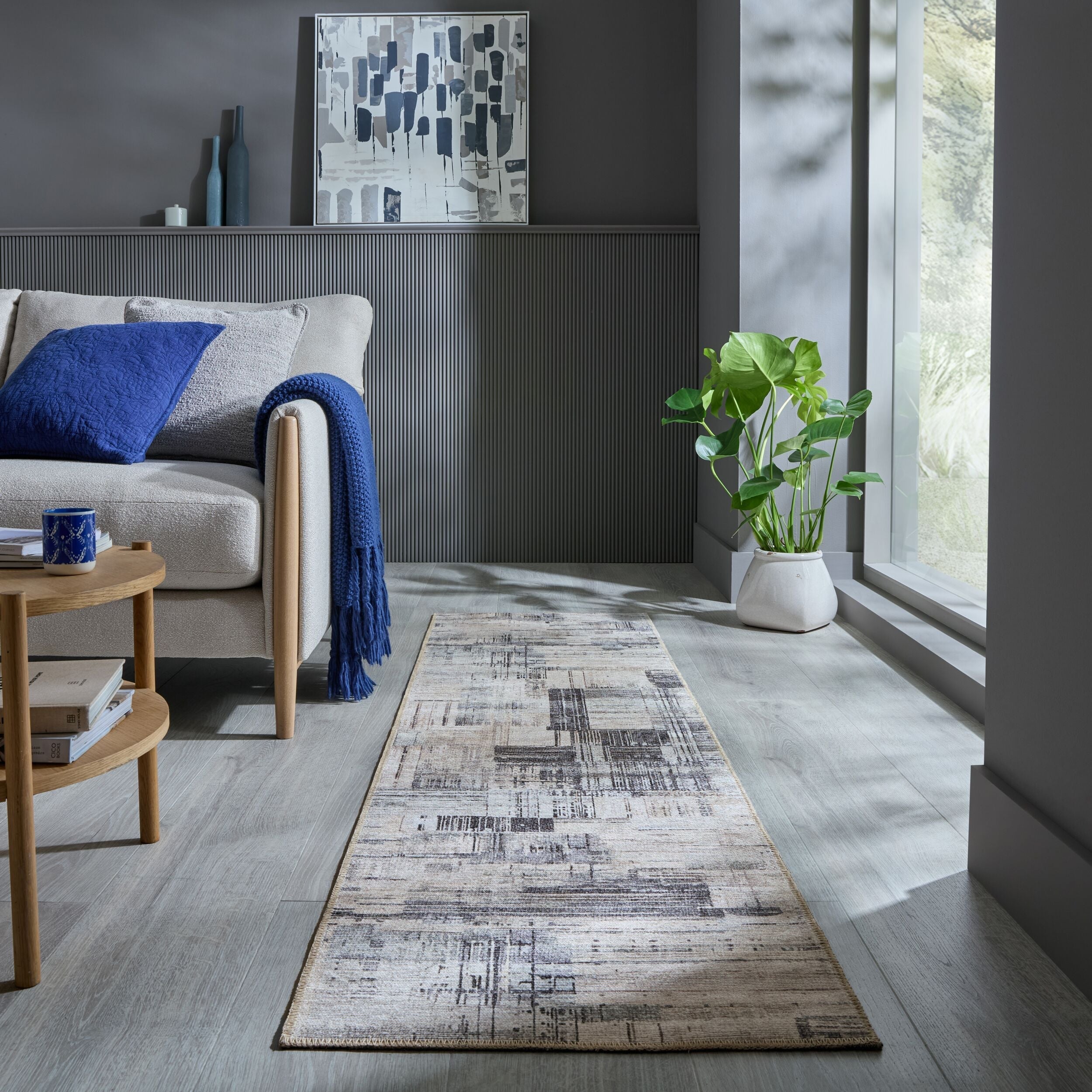 Silas - Tapis Lavable De Couloir