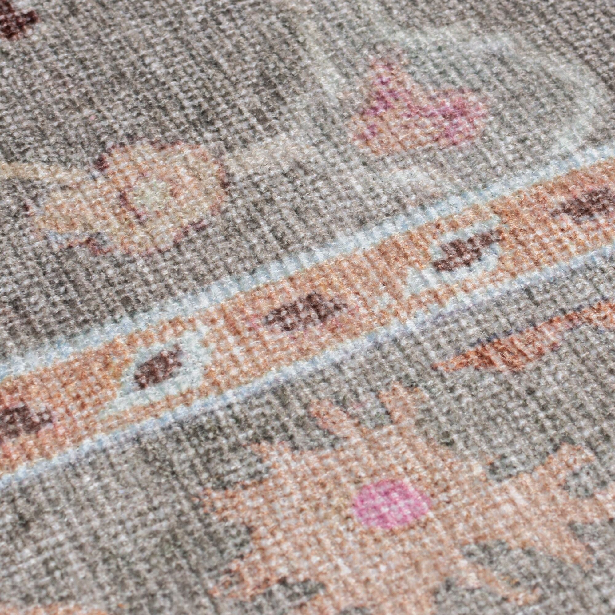 Una Floral - Tapis Lavable De Couloir