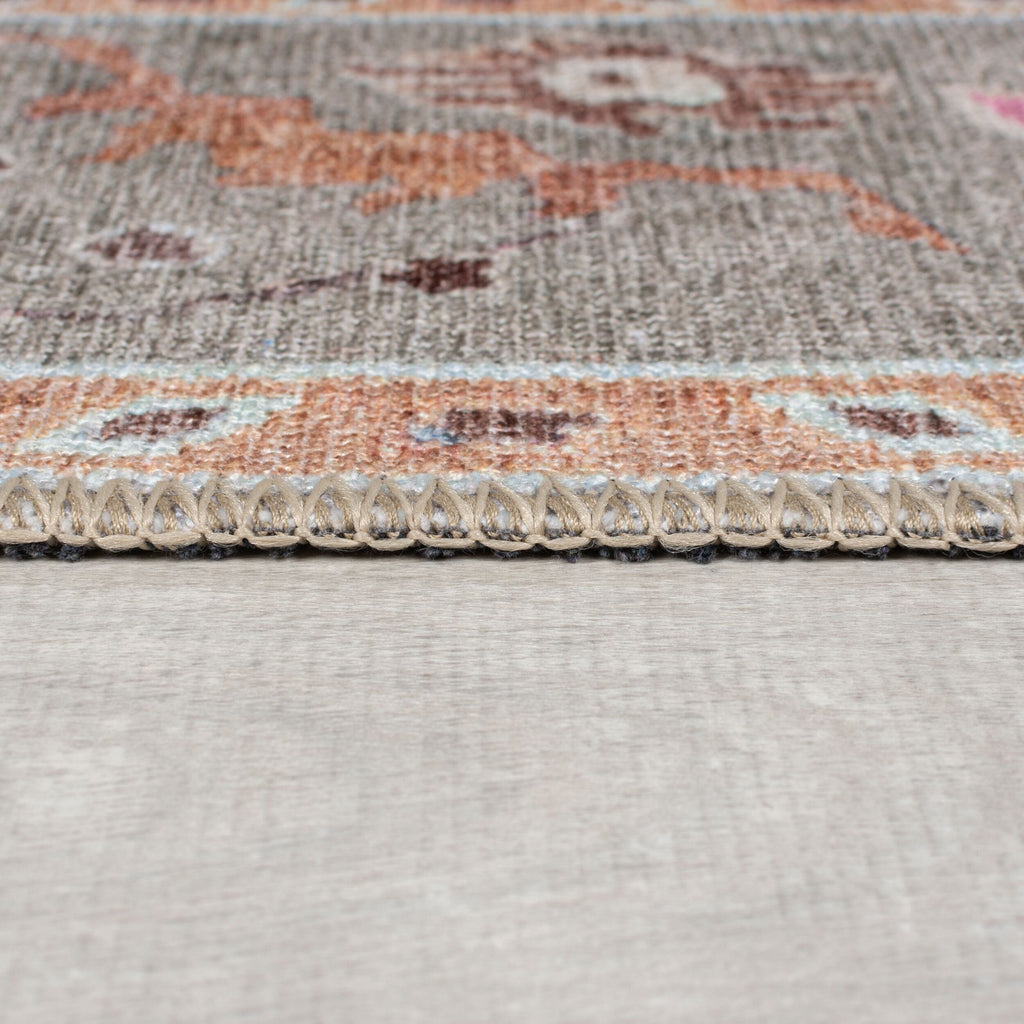 Una Floral - Tapis Lavable De Couloir