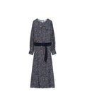 Robe Longue Helga Marine
