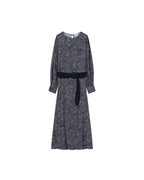 Robe Longue Helga Marine