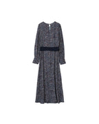 Robe Longue Helga Marine