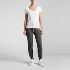 Pantalon High - Black Marl - Femme