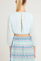 Crop-Top Hita - Aqua