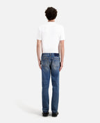 The Kooples - Jean Avec Ourlet Decousu Destroyed - Homme
