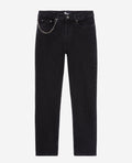 The Kooples - Jean Slim Noir Avec Chaine - Homme