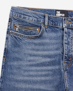 The Kooples - Jean Slim En Denim Stretch Poche Ticket Zipee - Homme