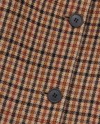 The Kooples - Manteau Laine Camel Carreaux Droit - Homme