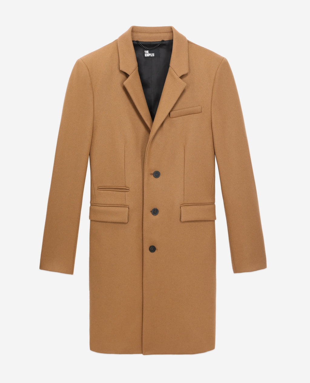 The Kooples - Manteau En Laine - Beige - Homme