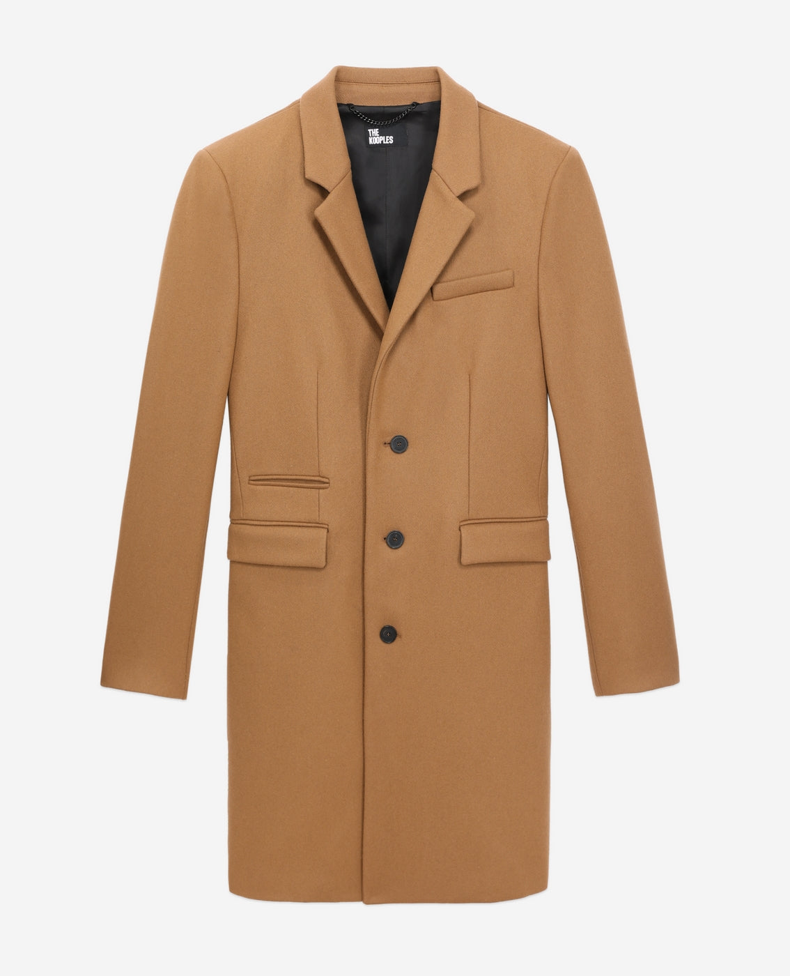 The Kooples - Manteau En Laine - Beige - Homme