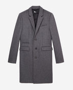 The Kooples - Manteau En Laine - Gris - Homme