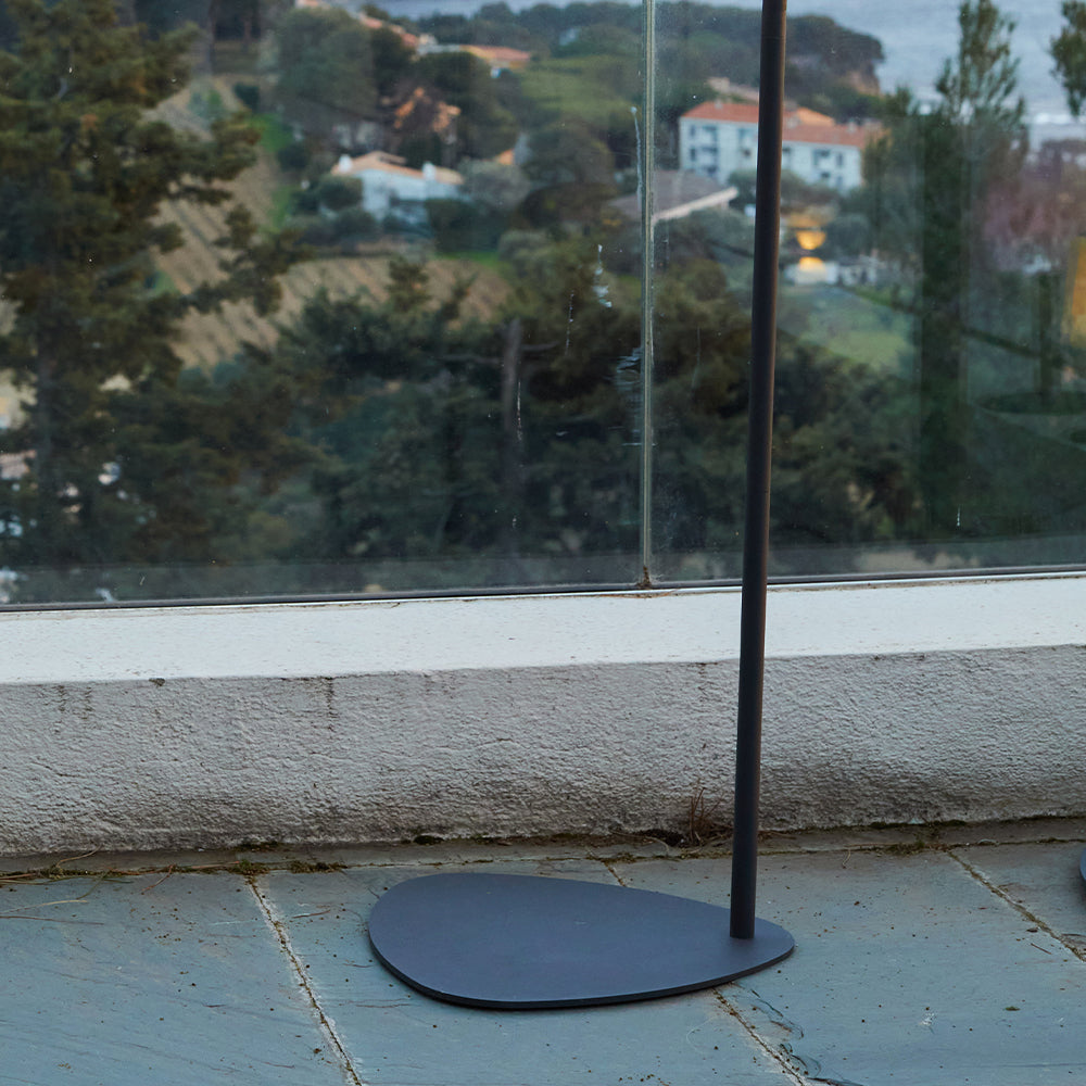 Hold Me - Support Lampe - Acier - Gris