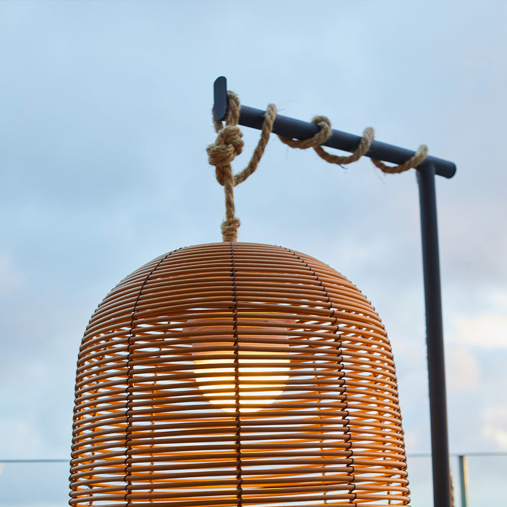 Hold Me - Support Lampe - Acier - Gris