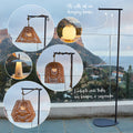 Hold Me - Support Lampe - Acier - Gris