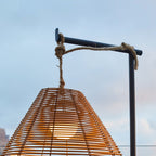 Hold Me - Support Lampe - Acier - Gris