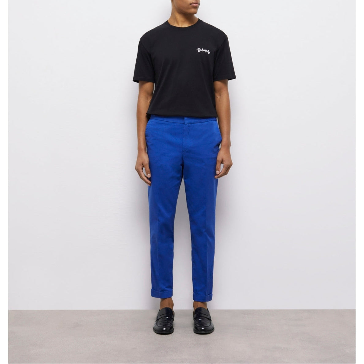 The Kooples - Pantalon Droit - Bleu Roi - Homme
