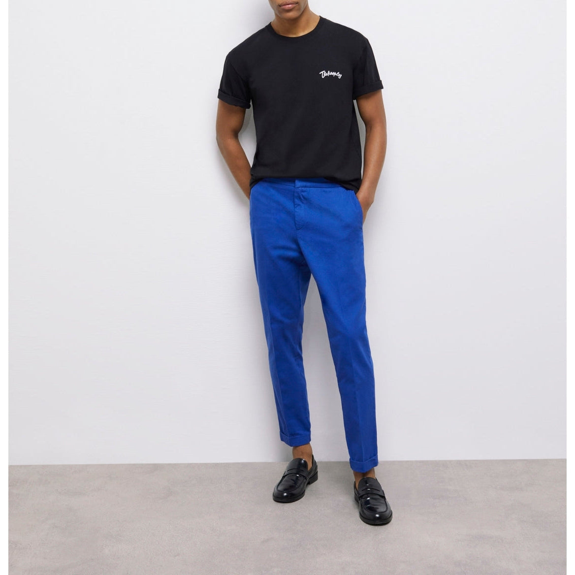 The Kooples - Pantalon Droit - Bleu Roi - Homme