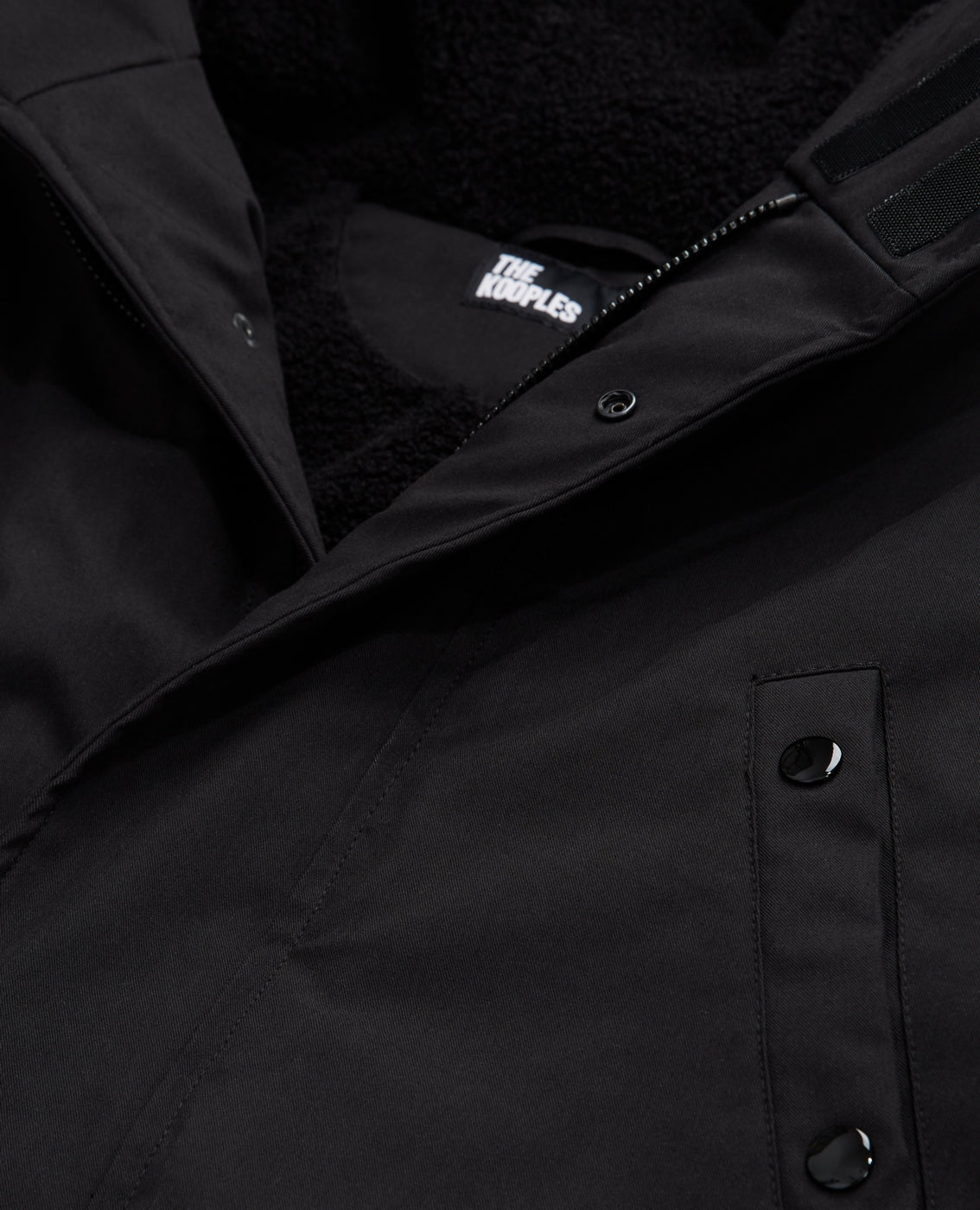 The Kooples - Parka Doublee De Faux Mouton - Homme