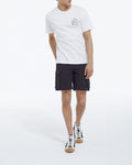 The Kooples - Short Noir Coton Biologique À Poches Cargo - Homme
