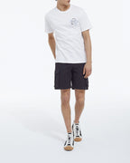 The Kooples - Short Noir Coton Biologique À Poches Cargo - Homme