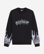 The Kooples - Sweat Avec Print The Kooples Flammes + Flammes Sur Les Manches - Homme