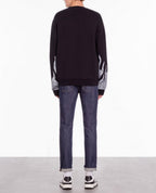 The Kooples - Sweat Avec Print The Kooples Flammes + Flammes Sur Les Manches - Homme