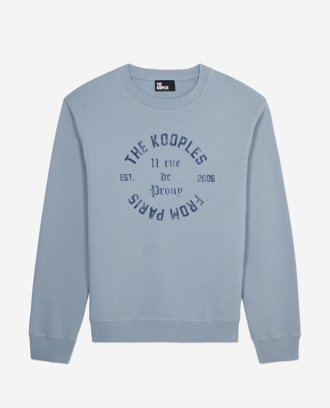 The Kooples - Sweat Avec Print Blason Devant - Homme