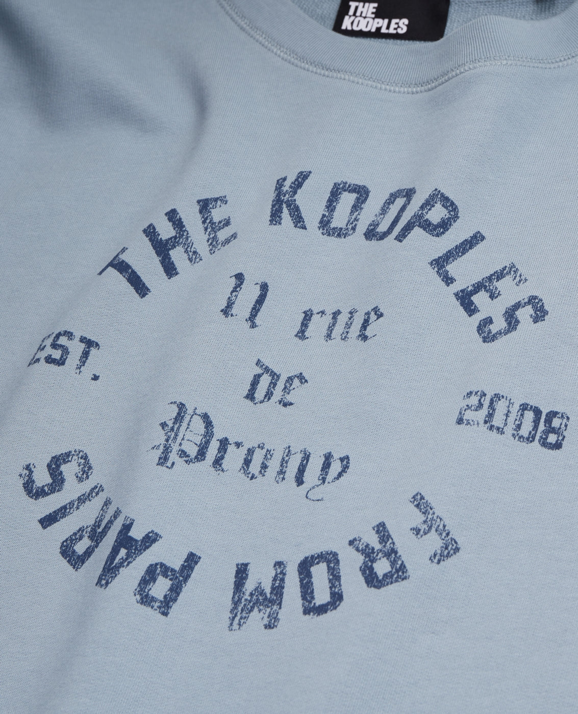 The Kooples - Sweat Avec Print Blason Devant - Homme