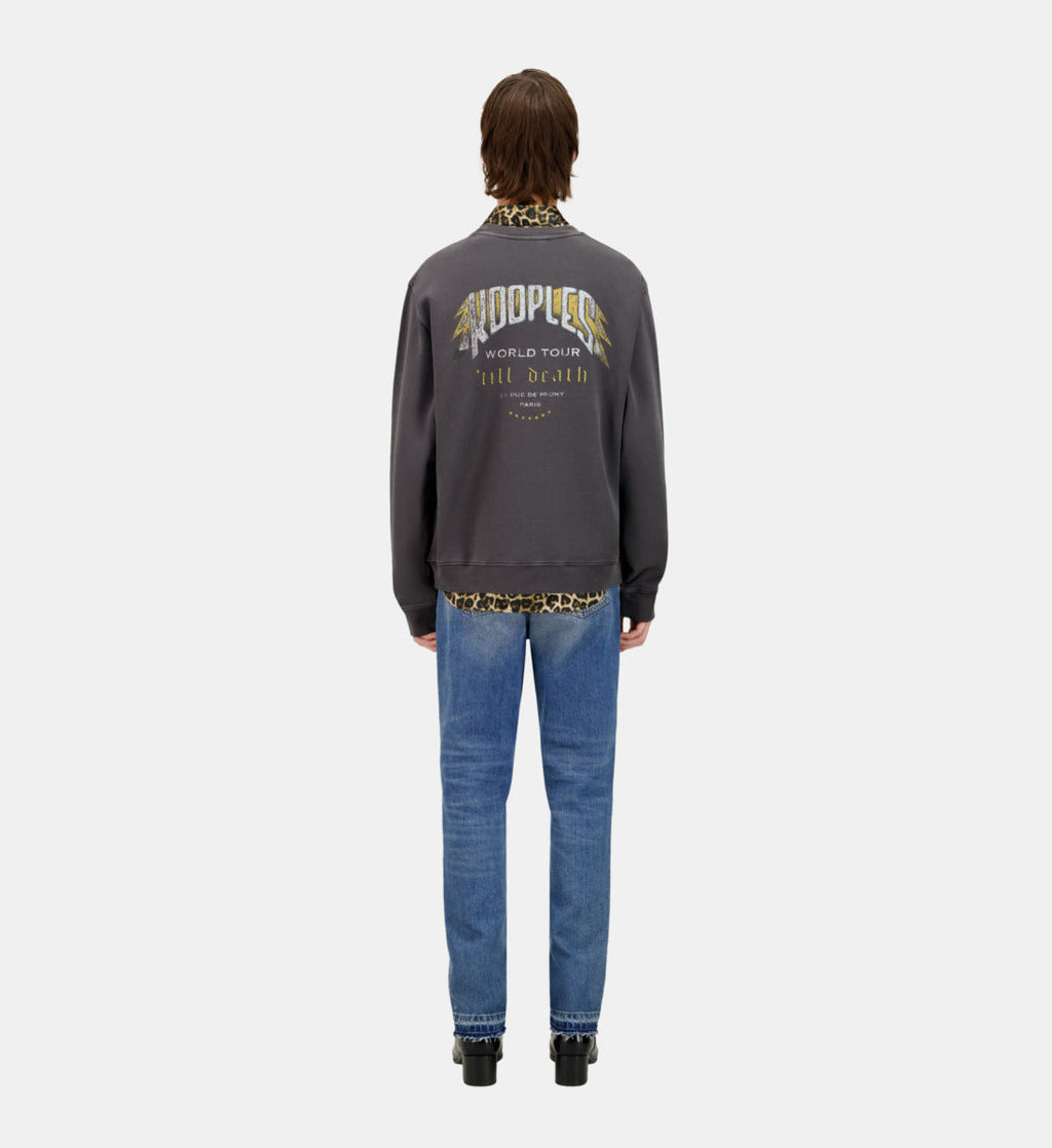 The Kooples - Sweatshirt Avec Print Papillon Devant