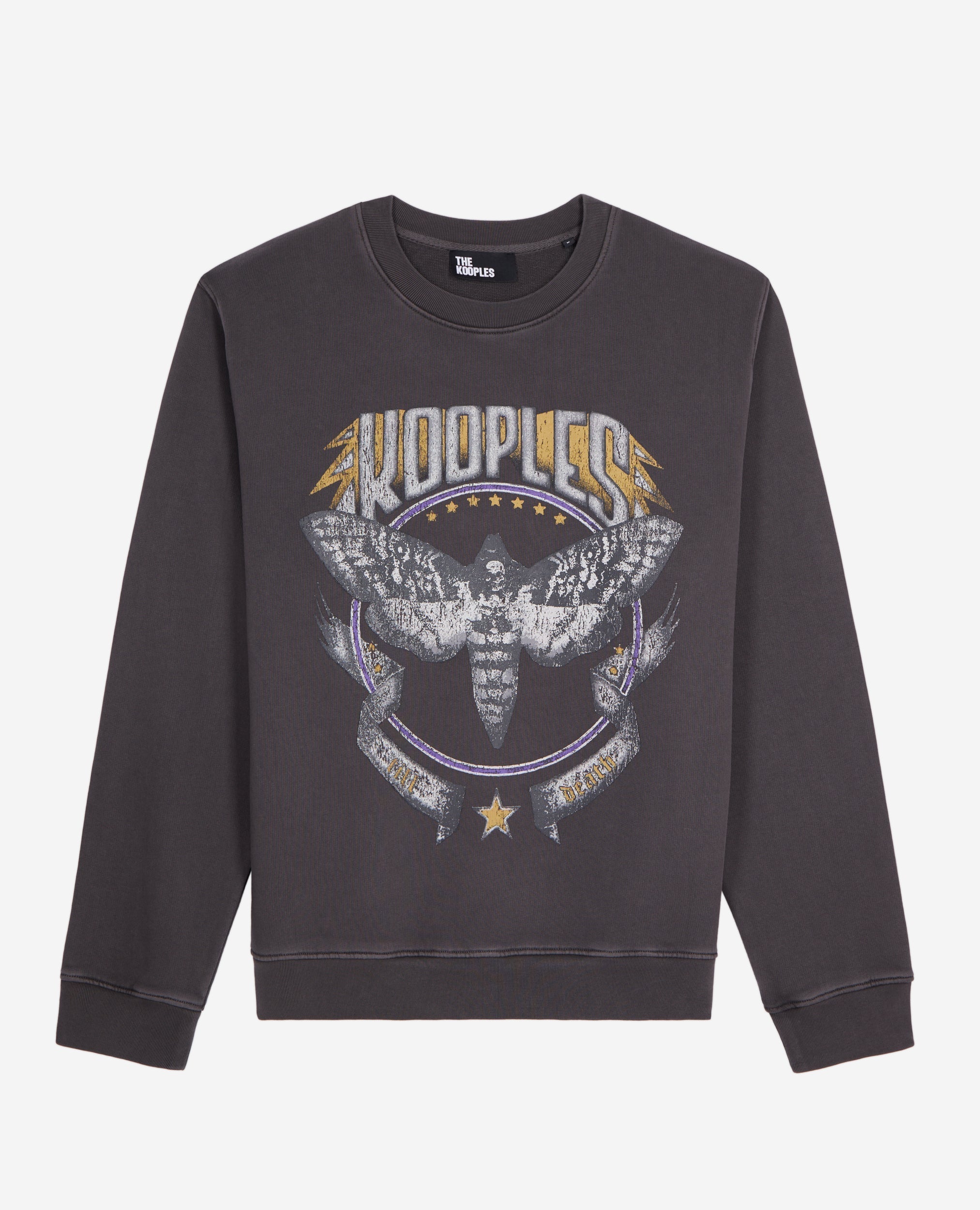 The Kooples - Sweatshirt Avec Print Papillon Devant