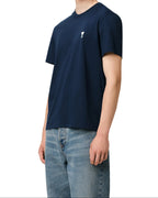 Ami Paris - T-Shirt Ami De Coeur – Bleu Blanc