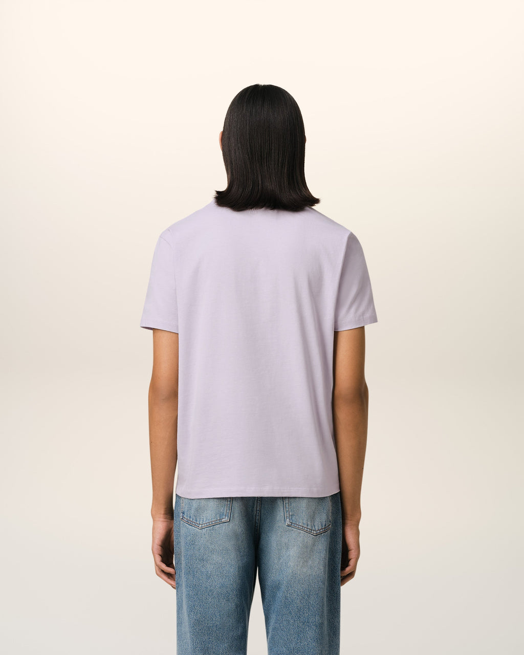 Ami Paris - T-Shirt Ami De Cœur - Lilas