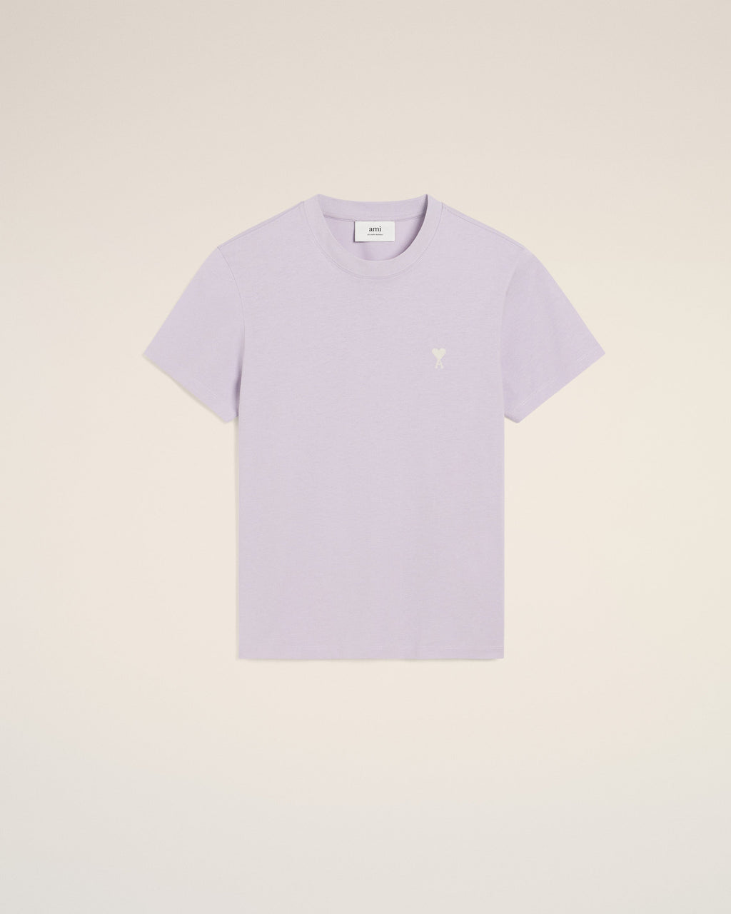 Ami Paris - T-Shirt Ami De Cœur - Lilas