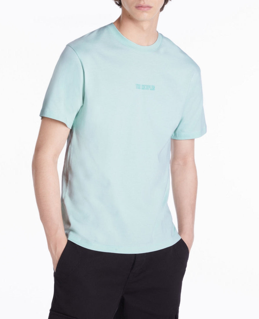 The Kooples - T-Shirt Manches Courtes Avec Print Logo Contour - Homme