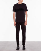 The Kooples - T-Shirt Manches Courtes Avec Print The Kooples Flammes - Homme