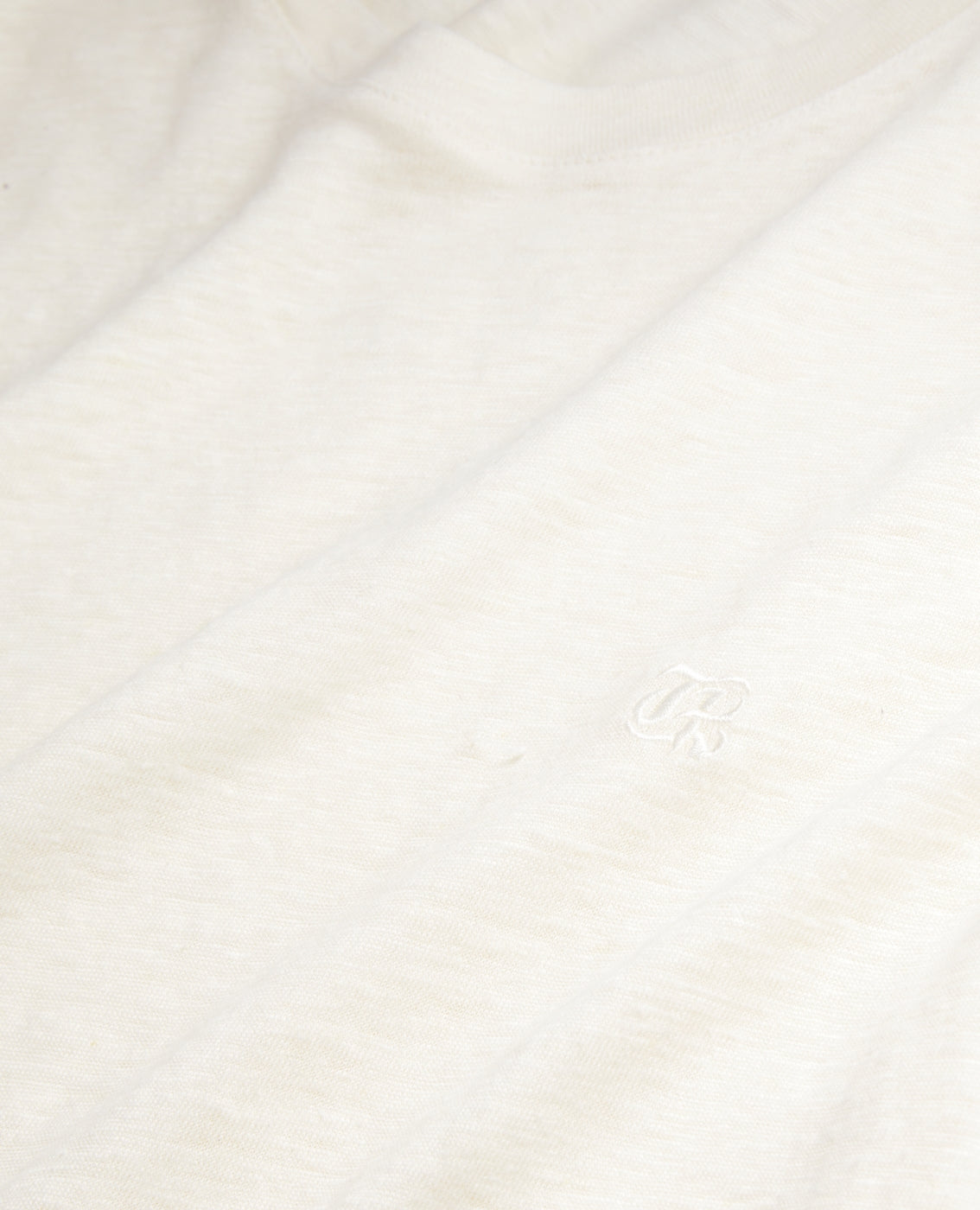 The Kooples - T-Shirt Manches Courtes En Lin Avec Broderie Poitrine - Homme