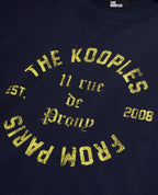 The Kooples - T-Shirt Manches Courtes Avec Print Blason Devant - Homme