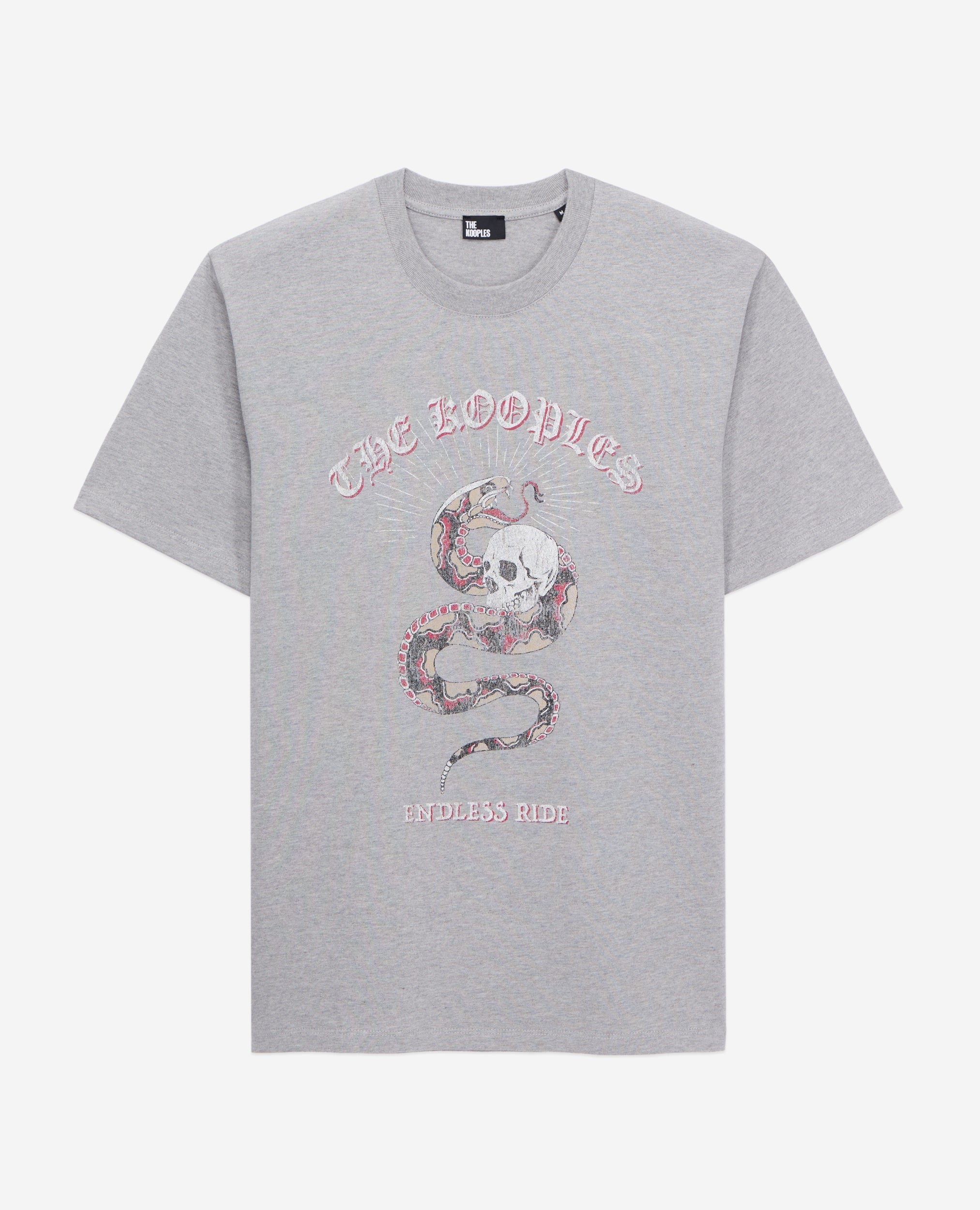 The Kooples - T-Shirt Manches Courtes Avec Print Snake