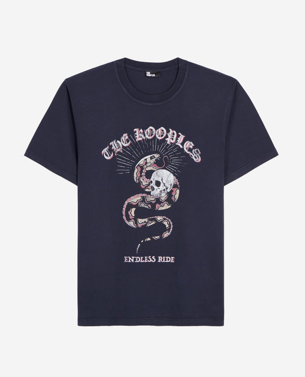 The Kooples - T-Shirt Manches Courtes Avec Print Snake