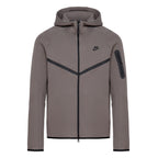 Veste De Survêtement Nike Tech Fleece Full Zip Hoodies - Gris Foncé