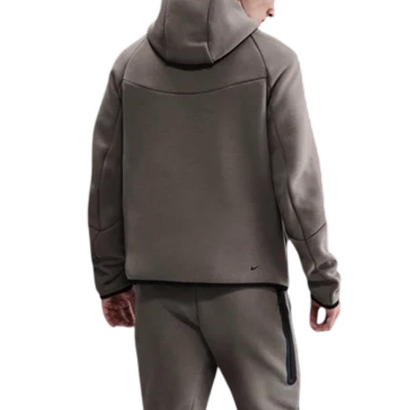 Veste De Survêtement Nike Tech Fleece Full Zip Hoodies - Gris Foncé